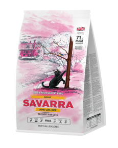 Упаковка сухого корма Savarra для взрослых кошек