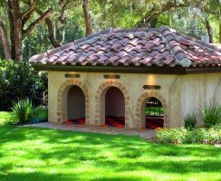 Вольеры для собак (фото): домик для питомца своими руками