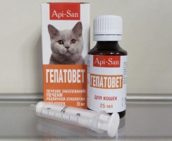 Гепатовет для кошек: инструкция по применению, аналоги