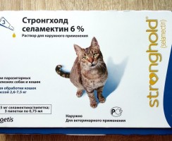Стронгхолд для кошек: эффективное избавление питомца от паразитов