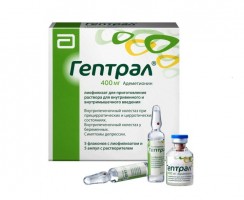 Препарат Гептрал для кошек: скорая помощь при заболеваниях печени и жёлчного пузыря